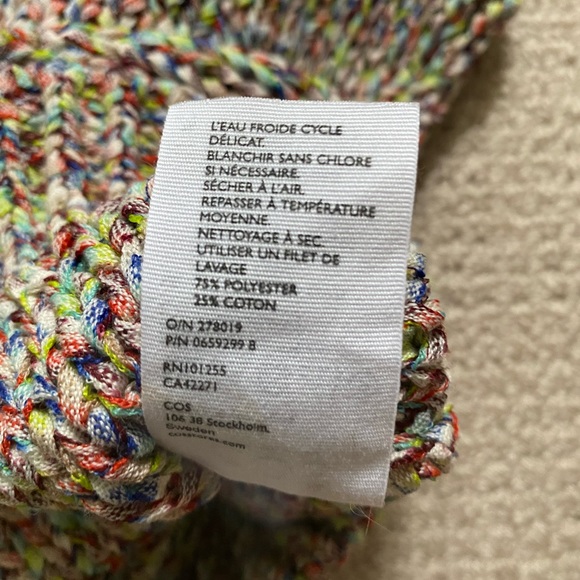 Cos chunky sweater crew neck raglan sleeve - Picture 5 of 5